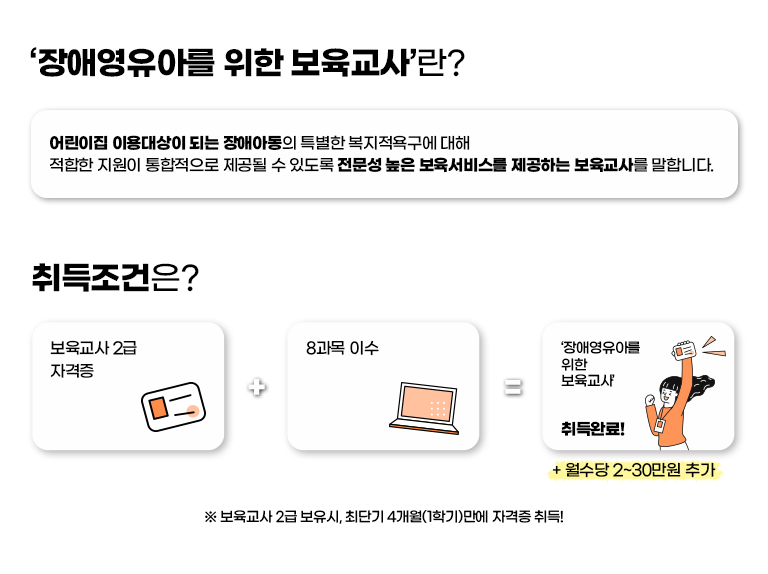 '��ֿ����Ƹ� ���� ��������'��? ����� �̿����� �Ǵ� ��־Ƶ��� Ư���� ������ �屸�� ���� ������ ������ ���������� ������ �� �ֵ��� ������ ���� �������񽺸� �����ϴ� �������縦 ���մϴ�. / ��������� ? �������� 2�� �ڰ��� + 8���� �̼� = '��ֿ����Ƹ� ���� ��������' ���Ϸ� + ������ 2~30�����߰� �� ��������2�� ���� ��, �ִܱ� 4����(1�б�)���� �ڰ��� ���!